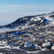 McMurdo Station, seen here, is a U.S. research station located in Antarctica.
